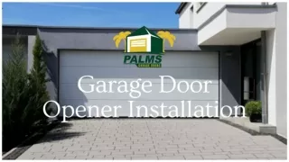 Palms Garage Doors - Alamo, CA - PDF