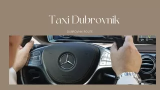 Taxi Dubrovnik