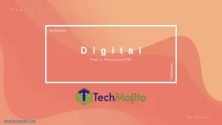 Digital PR Agency in Noida, Digital PR Company | Techmojito