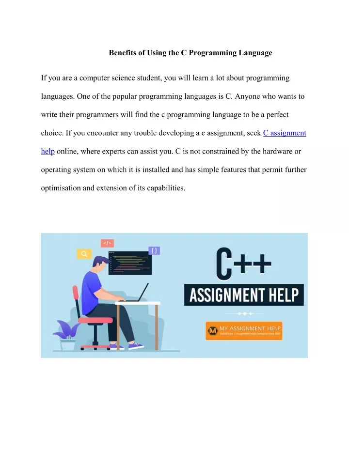 PPT - Benefits of Using the C Programming Language PowerPoint ...