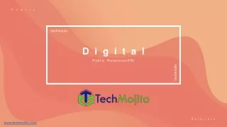 Digital PR Agency in Noida, Digital PR Company | Techmojito