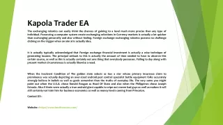 kapola trader ea