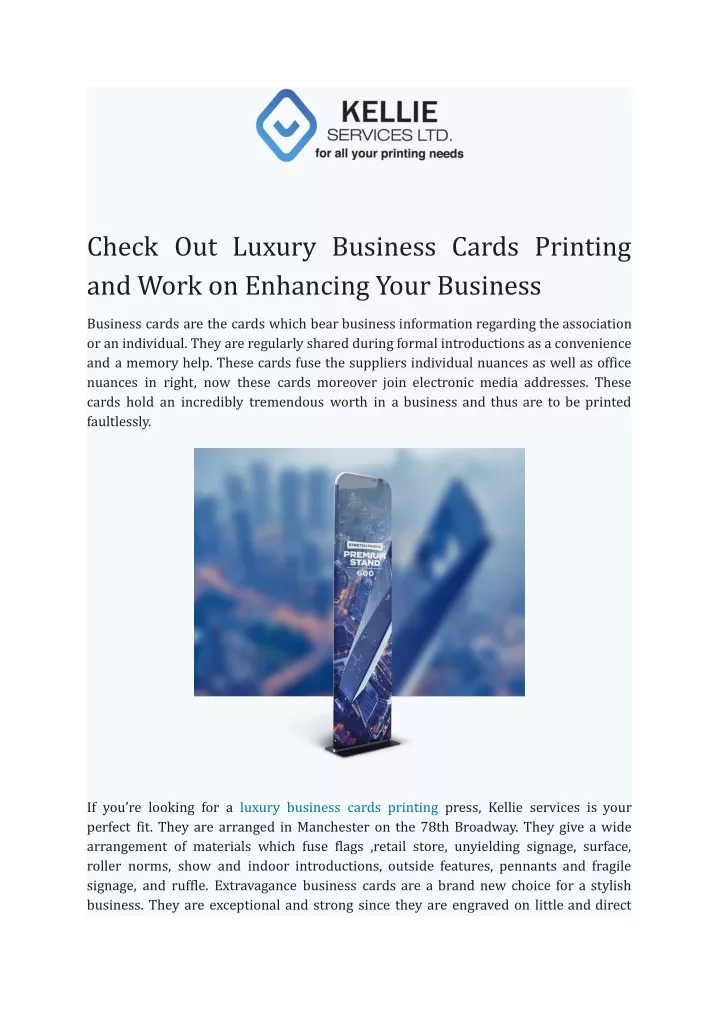 check out luxury business cards printing and work