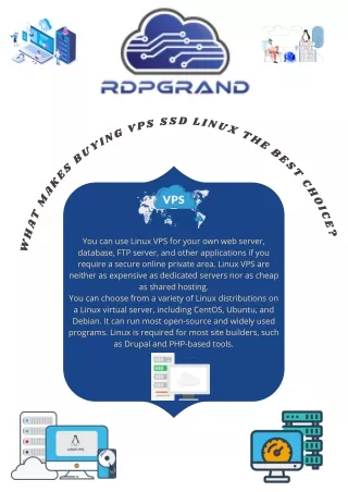 What Makes Buying VPS SSD Linux The Best Choice
