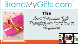 Best Customized Corporate Gifts in Singapore