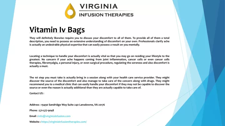 vitamin iv bags