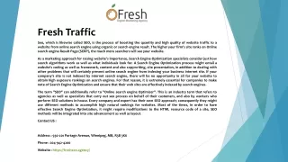 fresh traffic