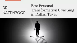 Best Personal Transformation Coaching in Dallas, Texas