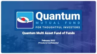 Quantum Multi Asset Fund of Funds