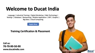 welcome to ducat india