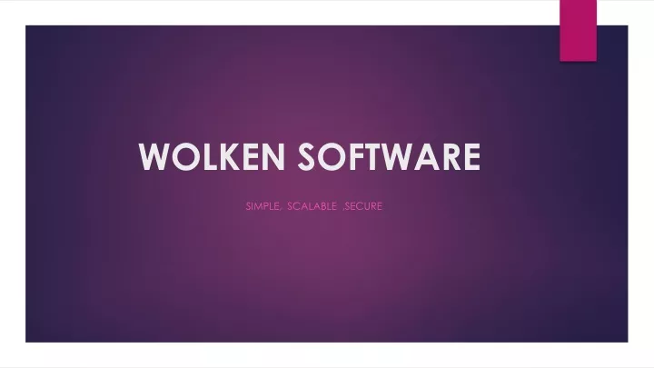 wolken software