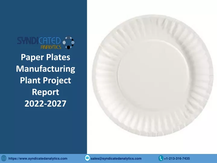 paper plates manufacturing plant project report