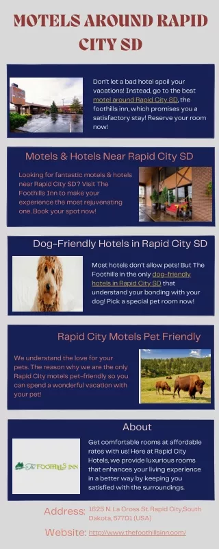 Motels Around Rapid City SD