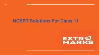ncert solutions for class 11
