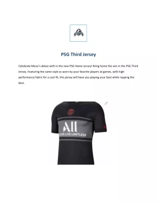 psg third jersey