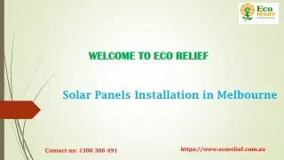 Solar Panels Installation in Melbourne