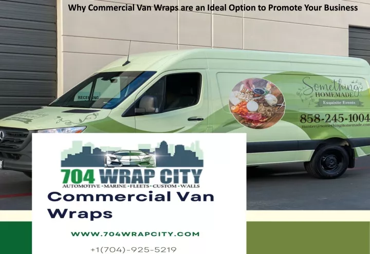 why commercial van wraps are an ideal option