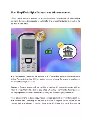 Simplified_ Digital Transactions Without Internet.docx