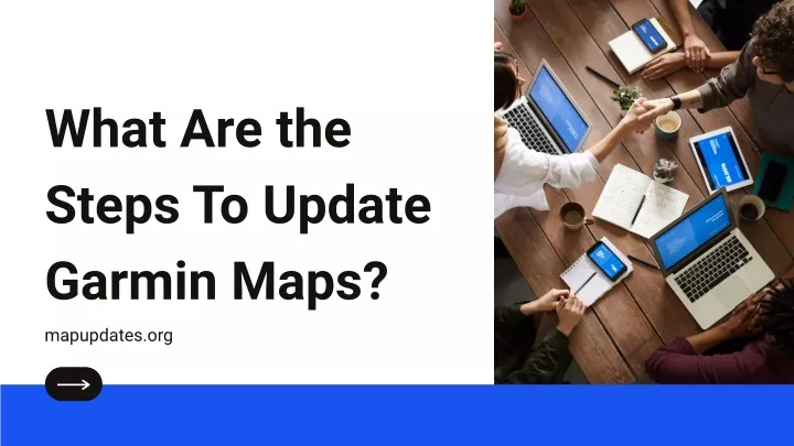 what are the steps to update garmin maps