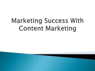 marketing success with content marketing