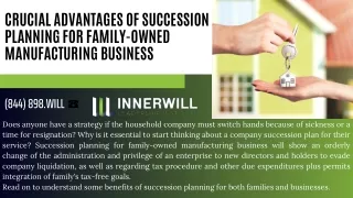 Crucial Advantages Of Succession Planning For Family-Owned Manufacturing Business