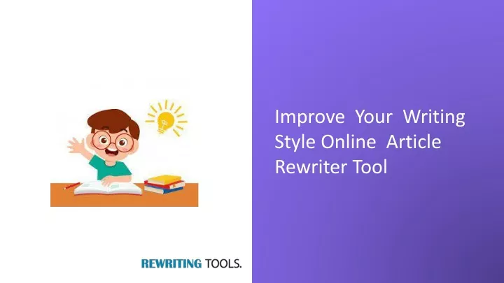 improve your writing style online article