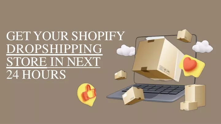 get your shopify dropshipping store in next