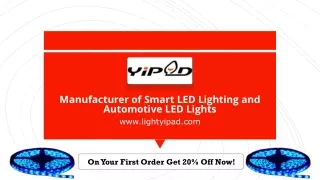 YIPAD–Leading Manufacturer of Smart LED Lighting and Automotive LED Lights