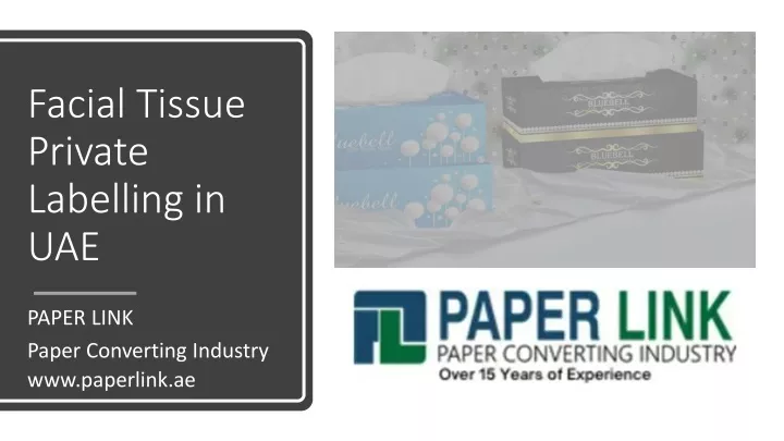 facial tissue private labelling in uae