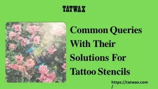 All You Need To Know About Tattoo Stencils