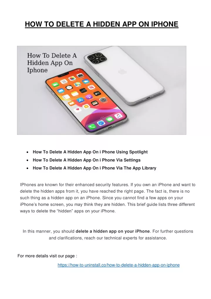 ppt-how-to-delte-a-hidden-app-on-iphone-powerpoint-presentation-free