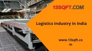 Logistics Industry in India