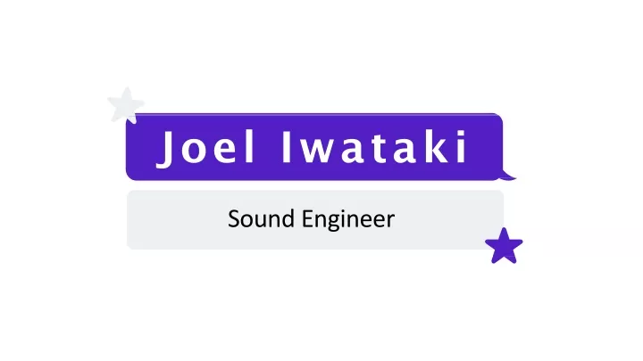 joel iwataki