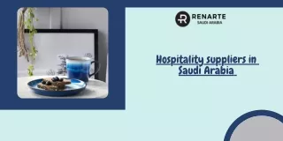 hospitality suppliers in saudi arabia