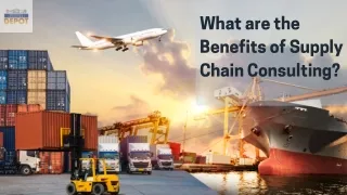Benefits of Supply Chain Consulting in USA