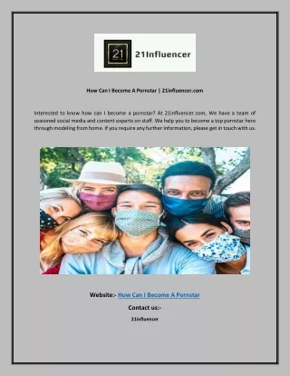 How Can I Become A Pornstar  21influencer