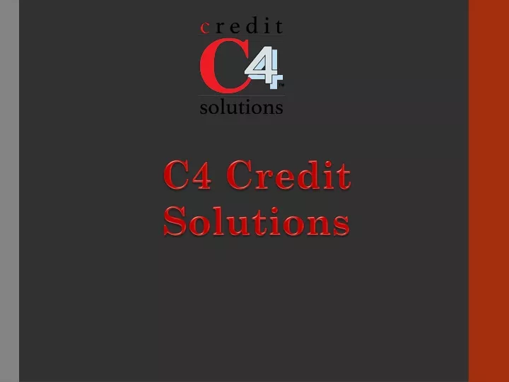 c4 credit solutions