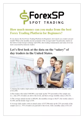 How can a beginner trade in forex?