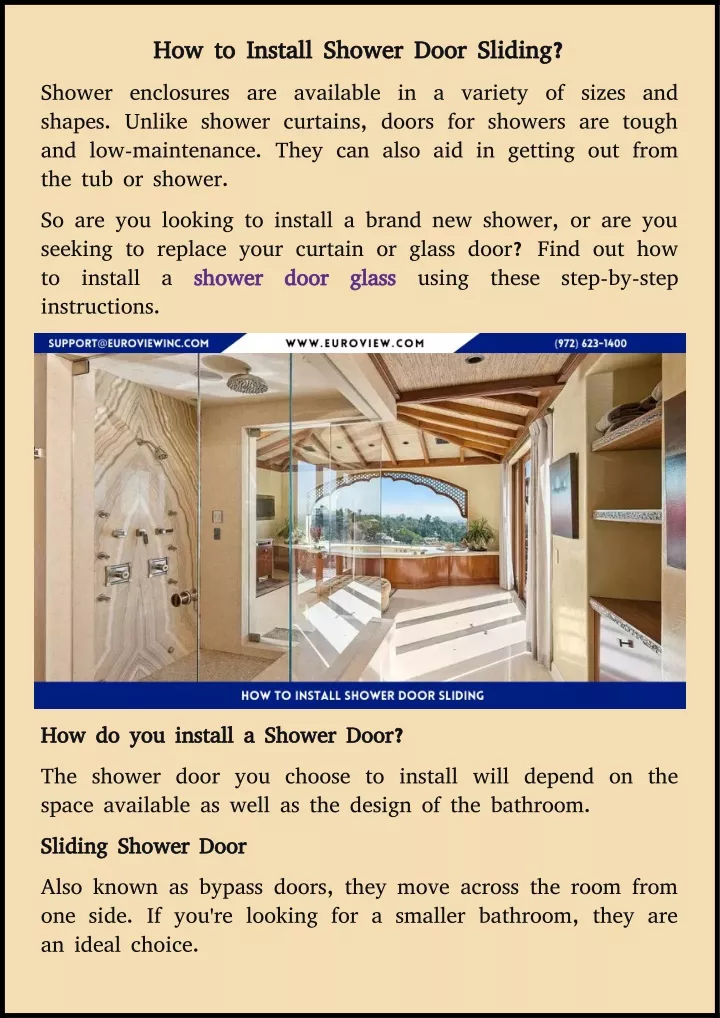 how to install shower door sliding how to install