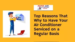 Top Reasons That Why to Have Your Air Conditioner Serviced on a Regular Basis