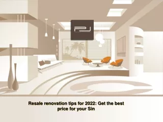Resale renovation tips for 2022  Get the best price for your Sin