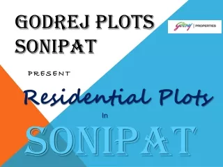 godrej plots sonipat