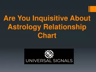 Astrology Relationship Chart