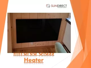 infrared glass heater