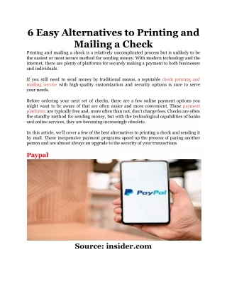 6 easy alternatives to printing and mailing