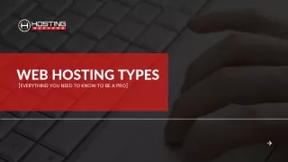 web hosting types everything you need to know