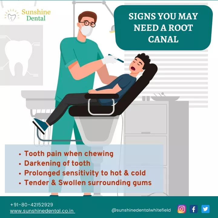 signs you may need a root canal