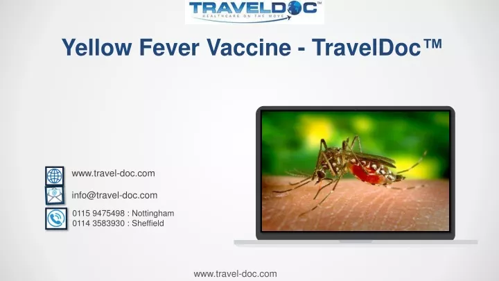 yellow fever vaccine traveldoc