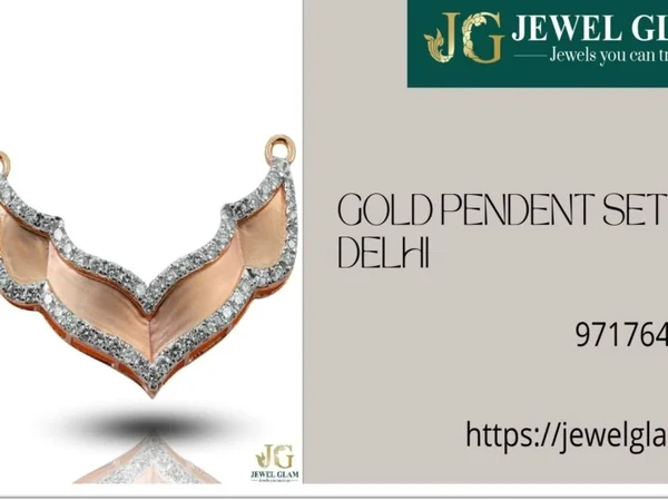 GOLD Pendent Set In Delhi