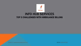 Top 3 Challenges with Ambulance Billing